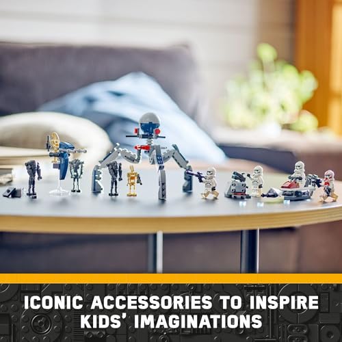 Clone Trooper & Battle Droid Battle Pack Set Y701