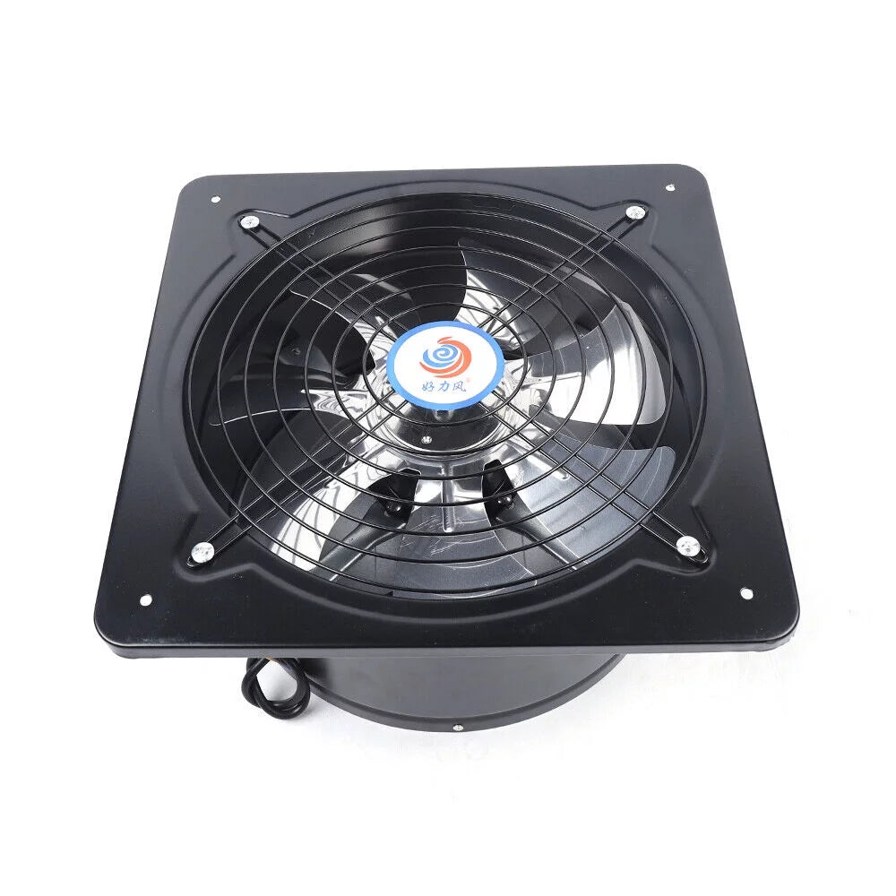12" Wall Mounted Kitchen Bathroom Exhaust Fan L361