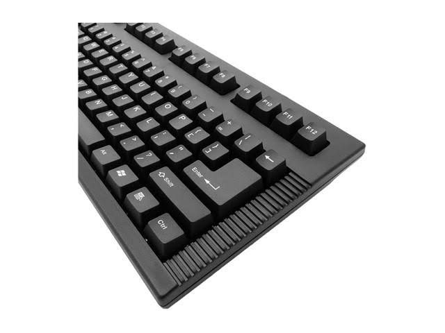 Left Handed Wired Mechanical Keyboard with Cherry Red Switches M6401