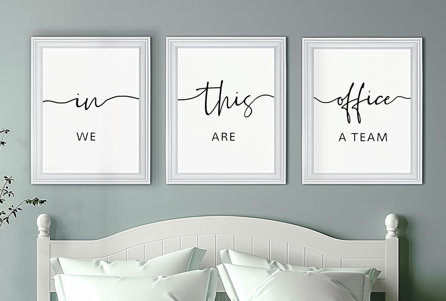 Set of 3 Prints, Typography Art, Unframed D722