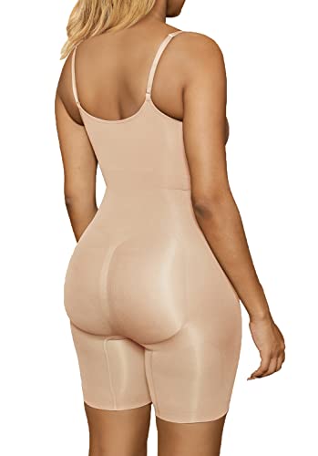 Mid Thigh Tummy Control Bodysuit Y13460