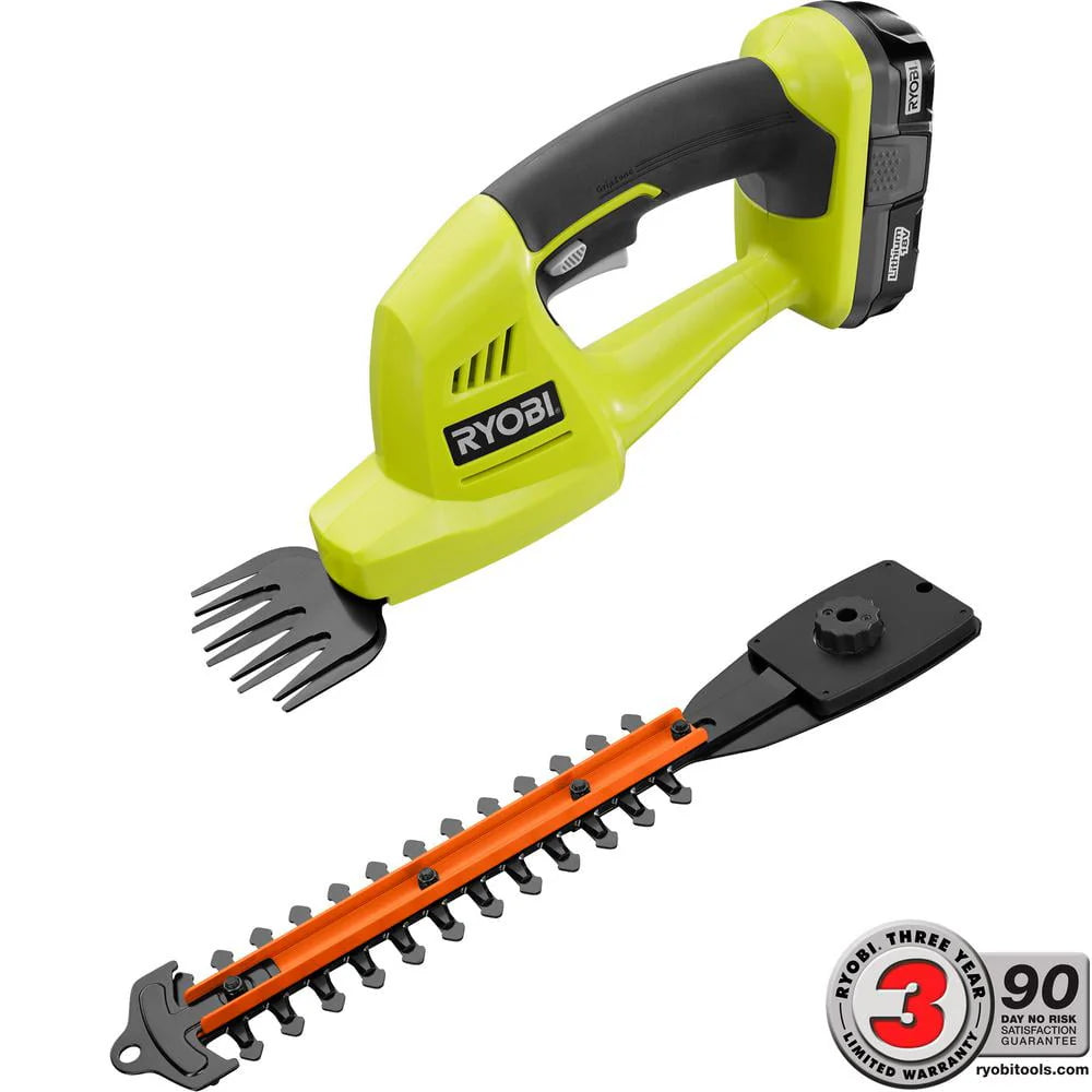 18-Volt Lithium-Ion Cordless Grass Shear and Shrubber Trimmer W61010
