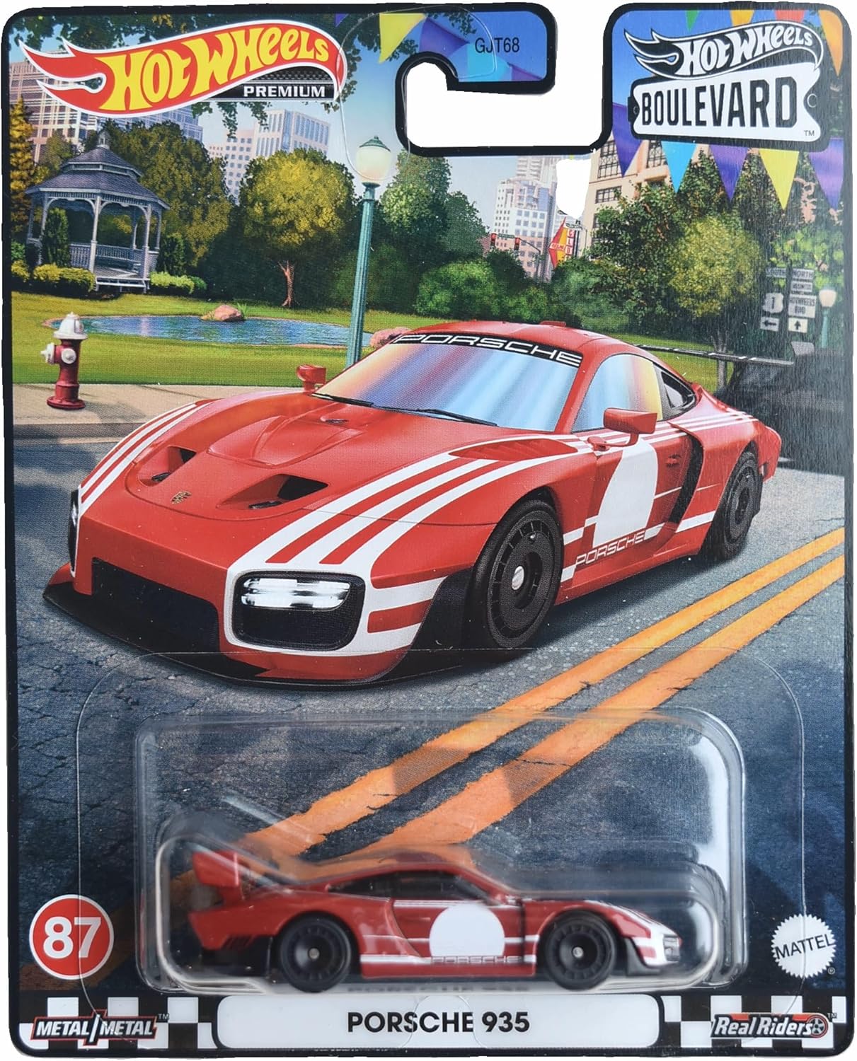 Red Porsche 935 Die-Cast Car M26862