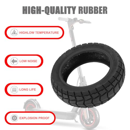 10x2.75-6.5 10 Inch Off-Road Tubeless Tire for Electric Scooter C417236