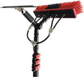 Water Fed Telescopic Window Cleaning Pole Kit with Squeegee Brush M1820
