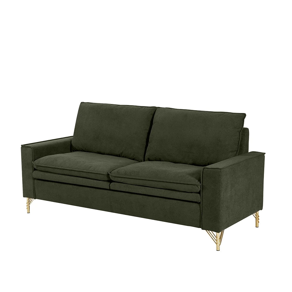 78-inch 2-seat Cotton Linen Fabric Small Sofa H175491