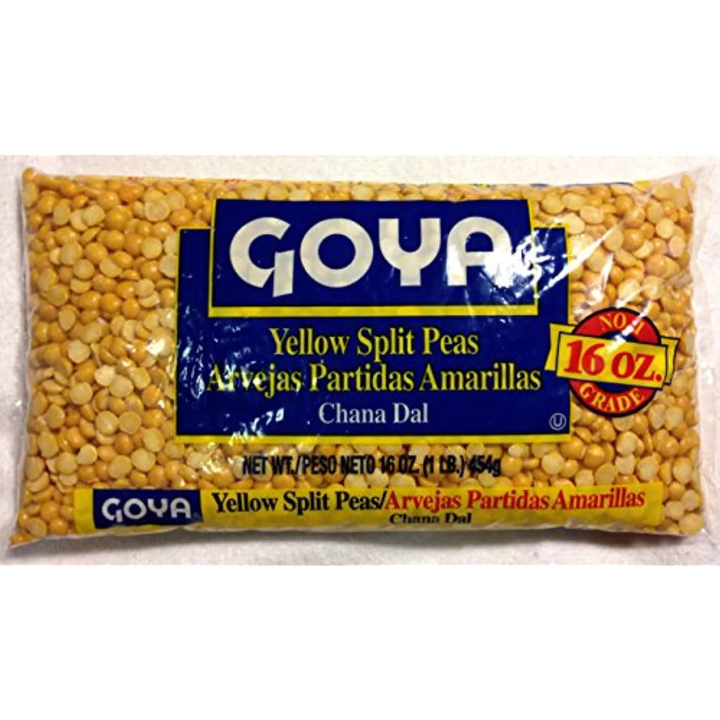 Dried Yellow Split Peas - Four 1 Lb Bags G9523