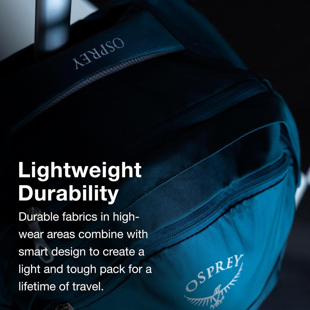 Black 65L Wheeled Travel Pack F7707