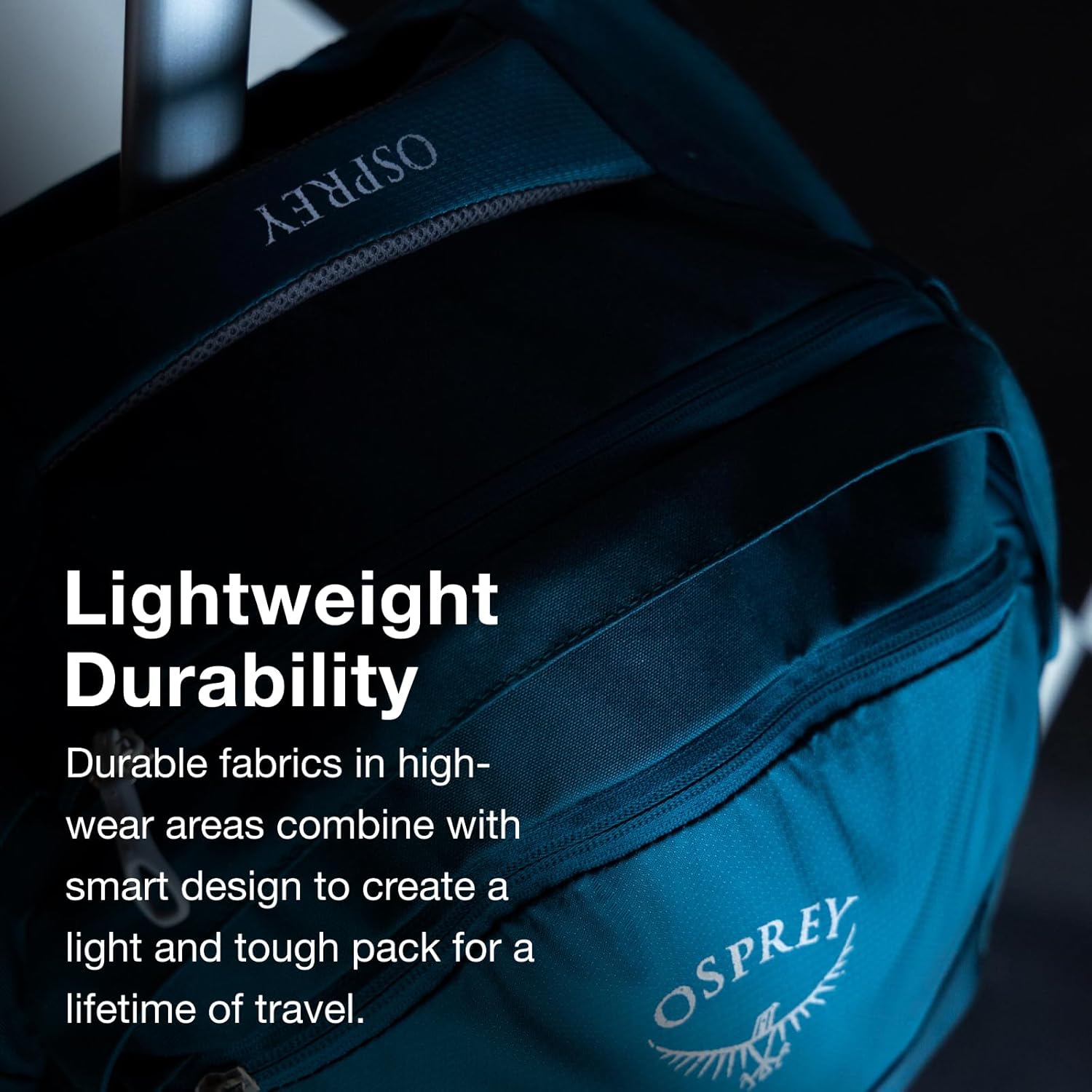 Black 65L Wheeled Travel Pack F7707