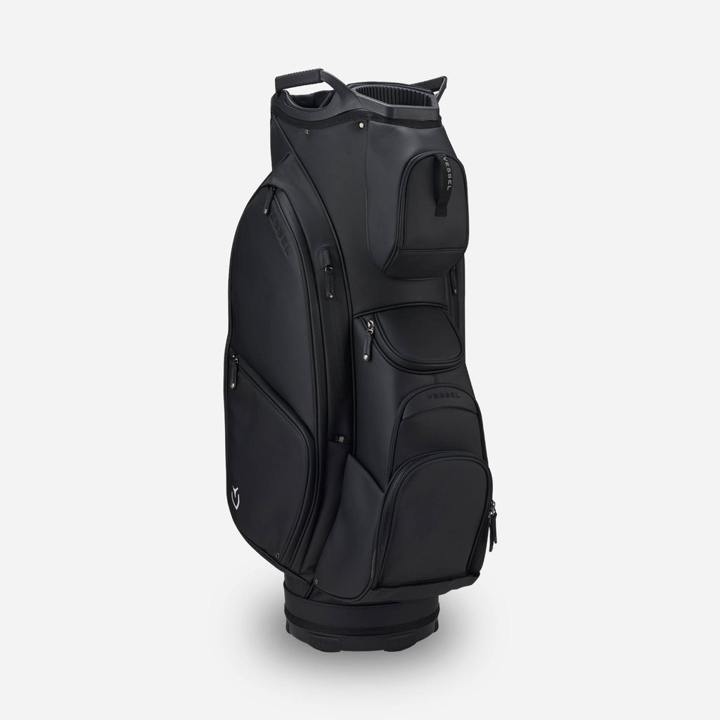 Matte White/Navy Cart Bag T6040