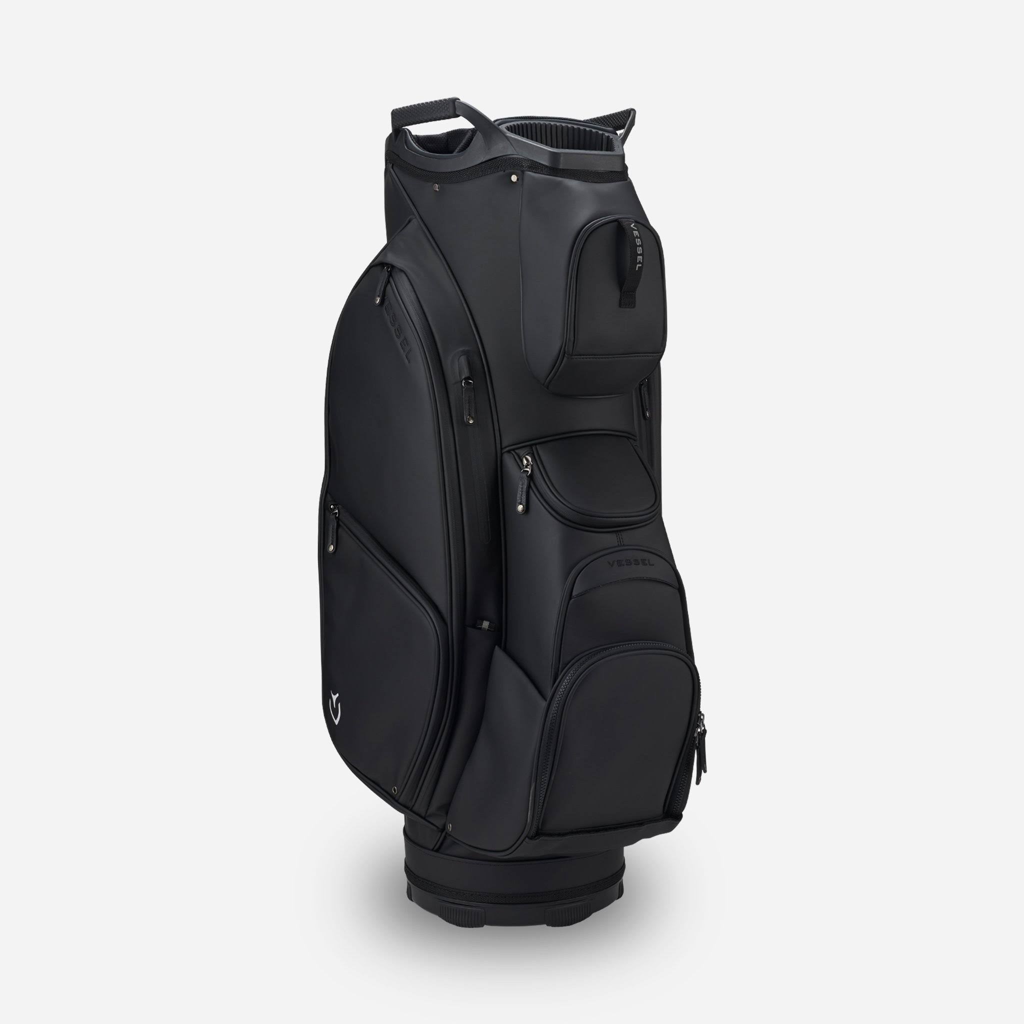Matte White/Navy Cart Bag T6040