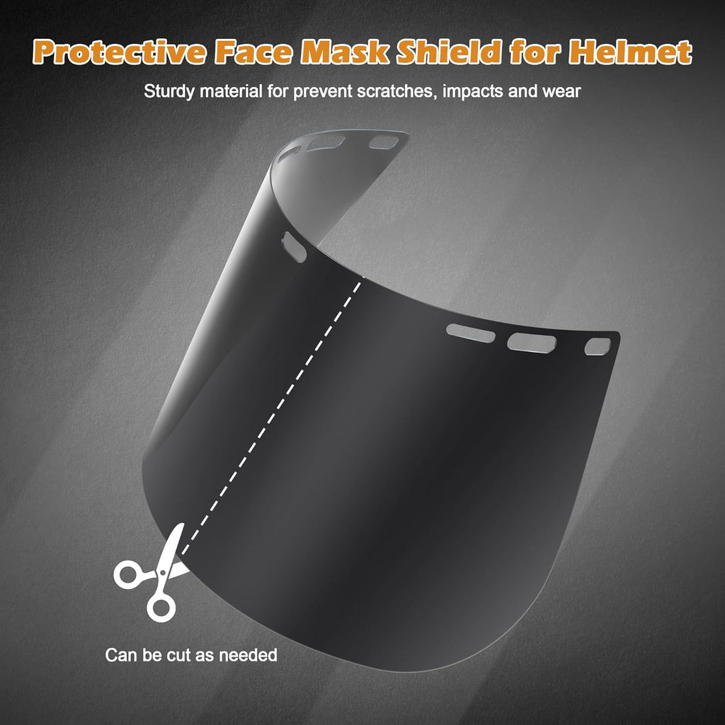 15.5'' x 8'' Tinted Full Face Shield Replacement Lens H685342