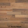Reclaimed Wooden Wall Planks - Peel and Stick - 40 Sq. ft. - 5x22 Width C945
