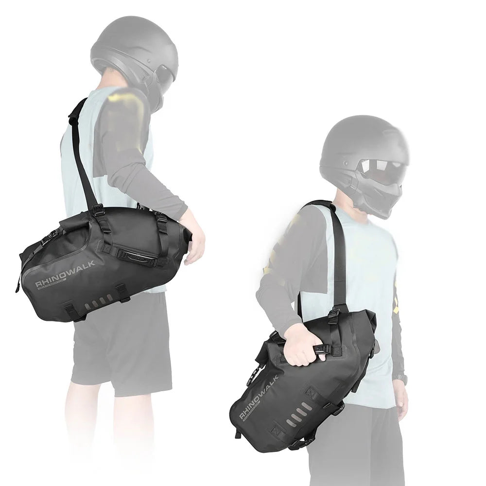 Motorcycle Rearseat Bag Large Capacity Storage Side Bag N58169