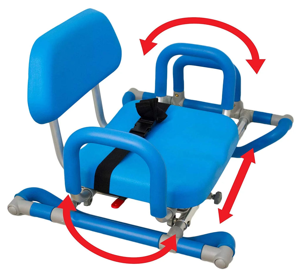Padded Swivel Seat Bath and Shower Chair Y921