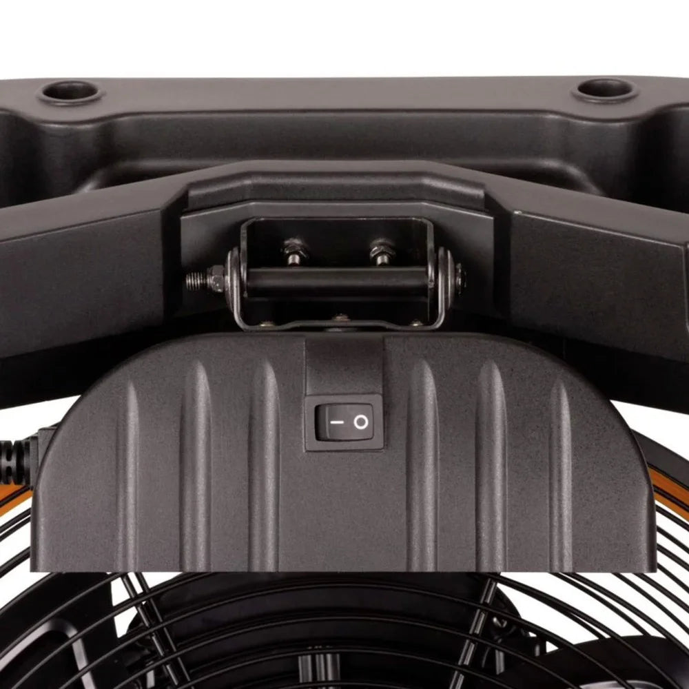200 lbs. Capacity Hand Truck 5-in-1 Mobile Workshop with Integrated Fan and LED Light B46492