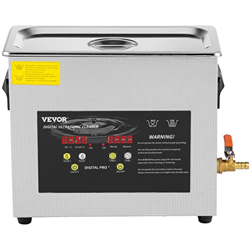 6L Ultrasonic Cleaner with Heater Timer P920906