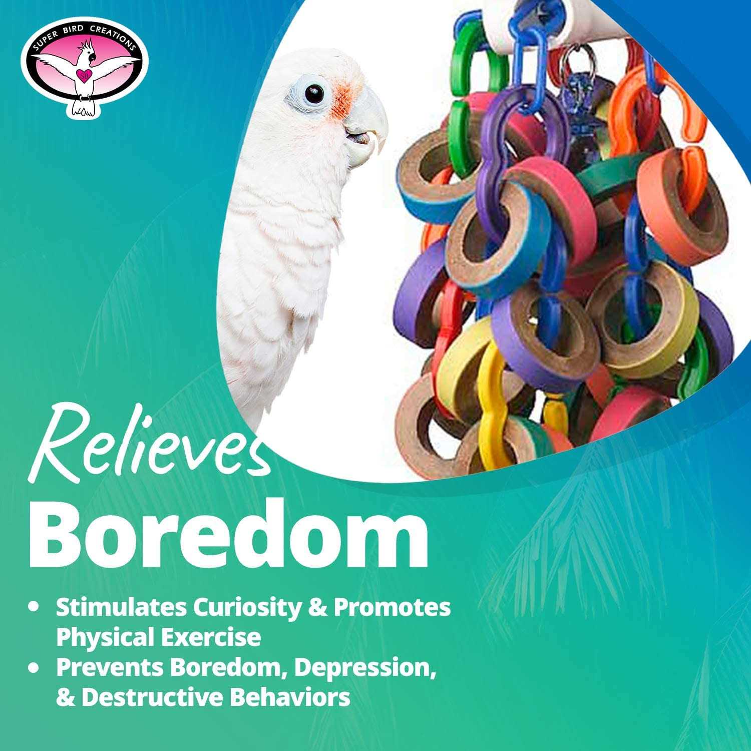 Bagel Cascade Bird Toy X275