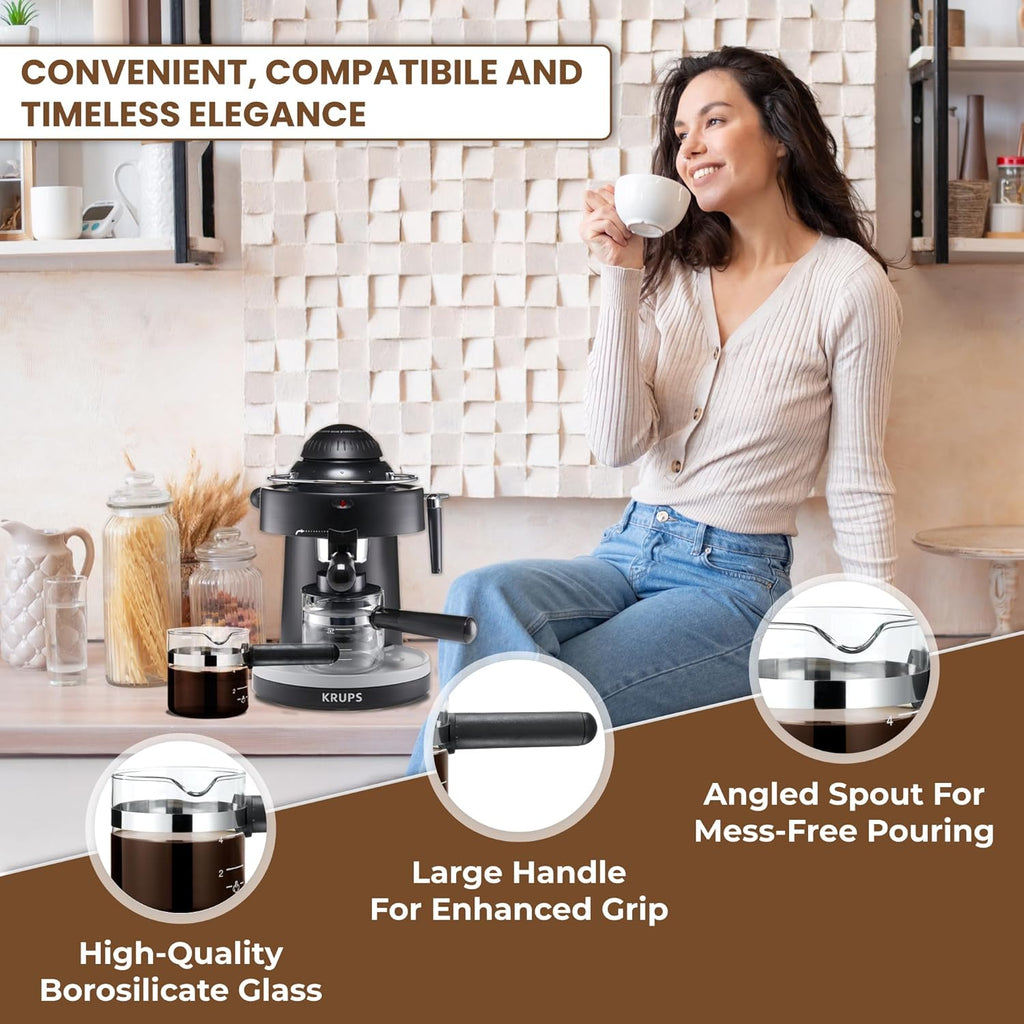 4-Cup Glass Espresso Carafe Replacement U68565