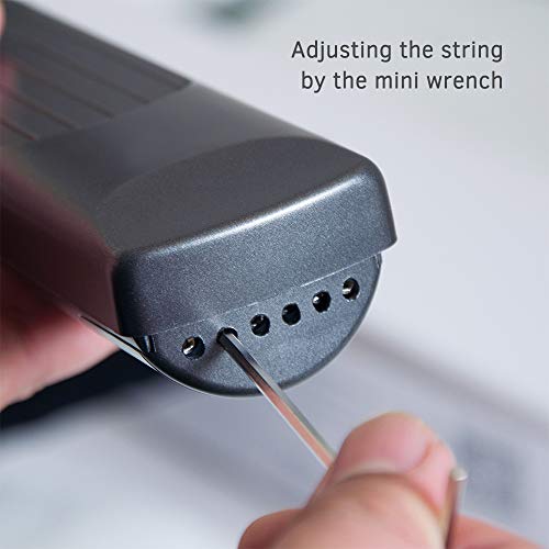 Portable Guitar Chord Practice Tool with Rotatable Chords Chart Screen C206