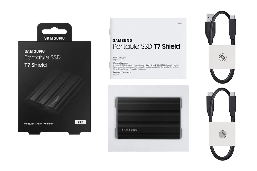 2TB Portable Encrypted SSD - Black M498847