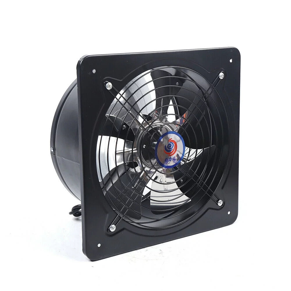 12" Wall Mounted Kitchen Bathroom Exhaust Fan L361