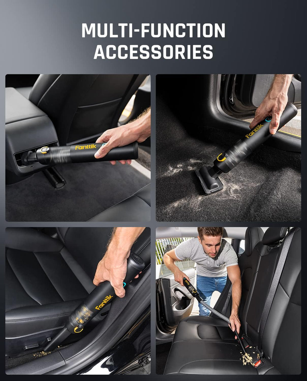 Cordless Car Vacuum & Cordless Screwdriver U7768