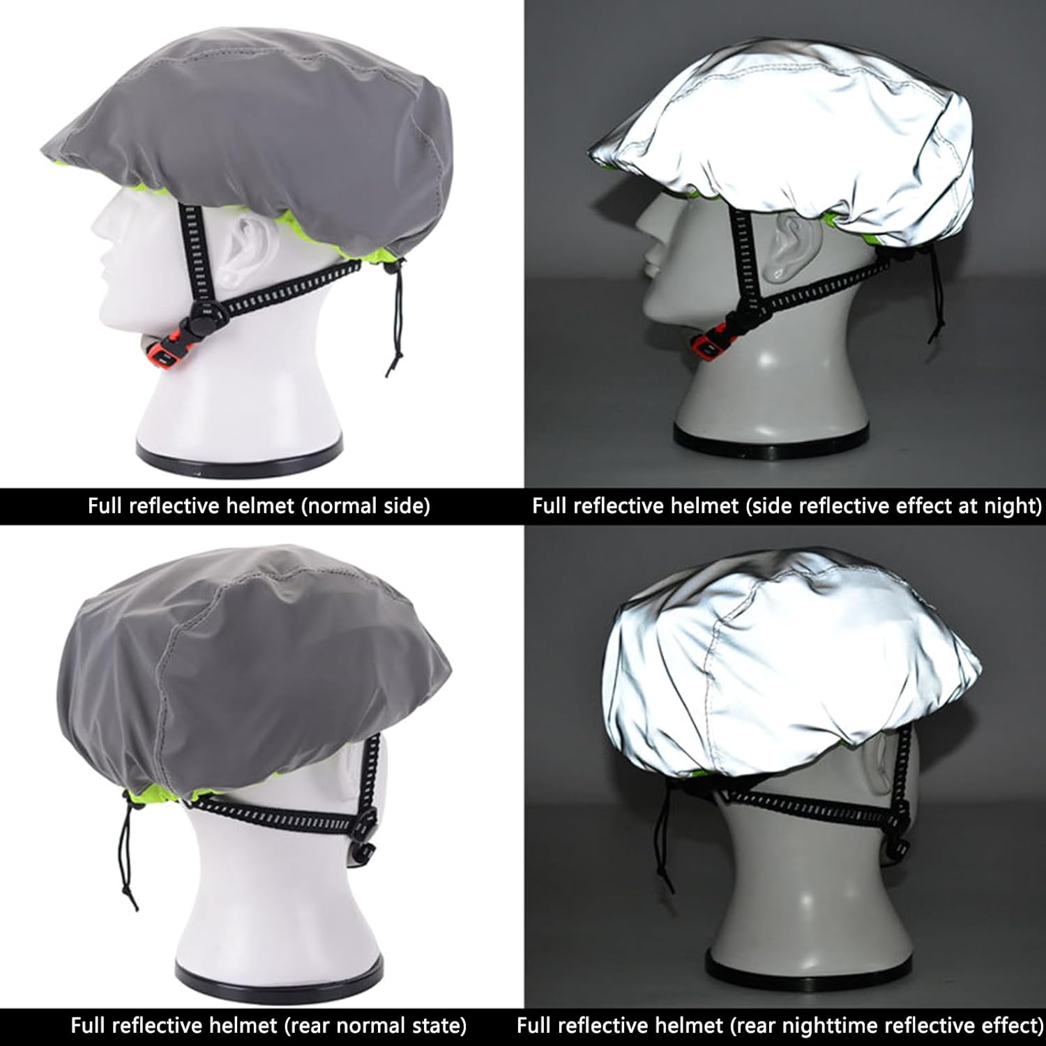 Rainproof Reflective Cycling Helmet Cover H978