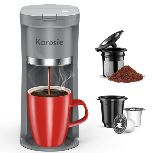 White Single Serve Coffee Maker T211671