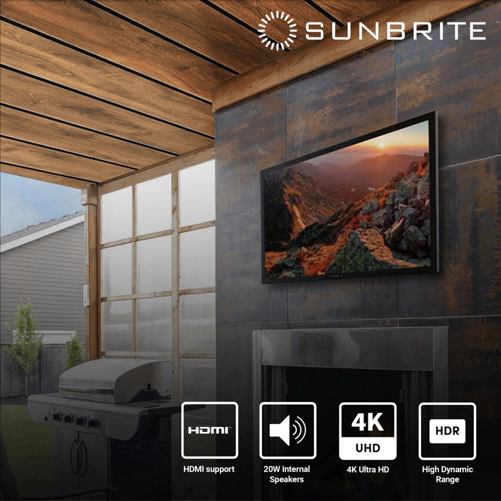 43-inch Full Shade Outdoor 4K Ultra HD HDR LED Weatherproof Television M3509