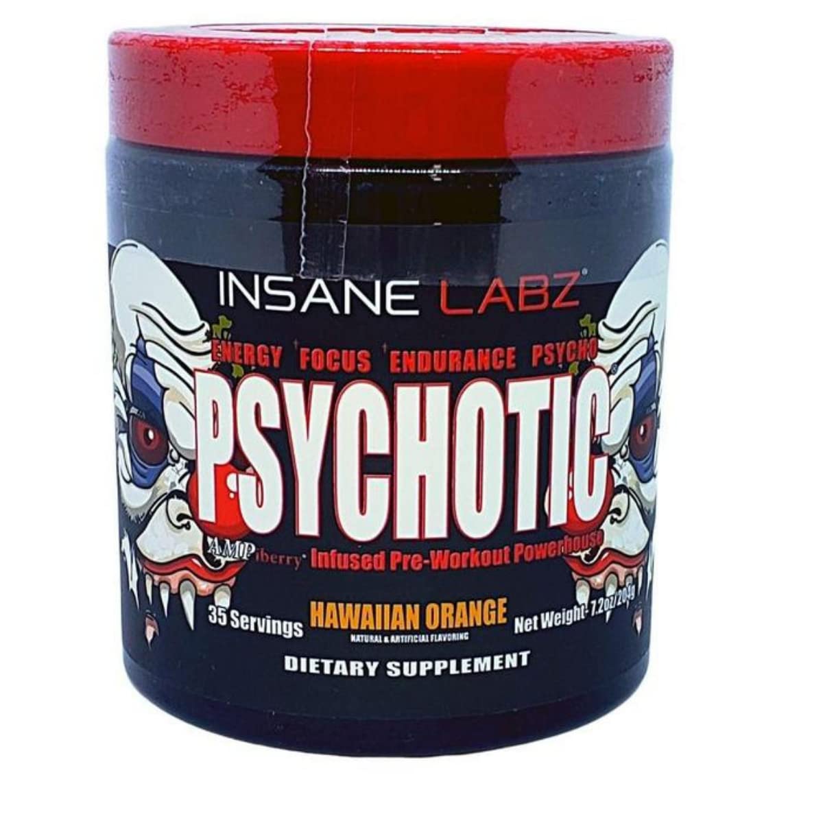Psychotic Pre Workout 35 Servings Hawaiian Orange V782562