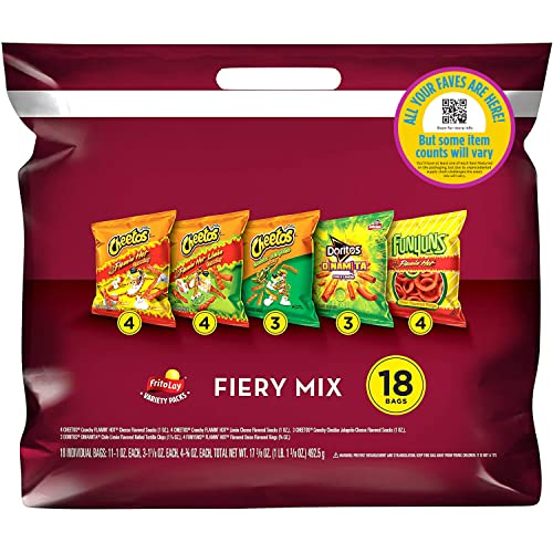 Classic Mix Chips Variety Pack, 1oz Bags, 18 Pack P63705