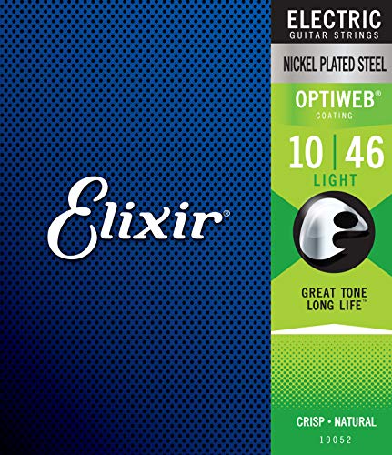 Light 10-46 6 String Set Electric Guitar Strings with NANOWEB Coating O263232
