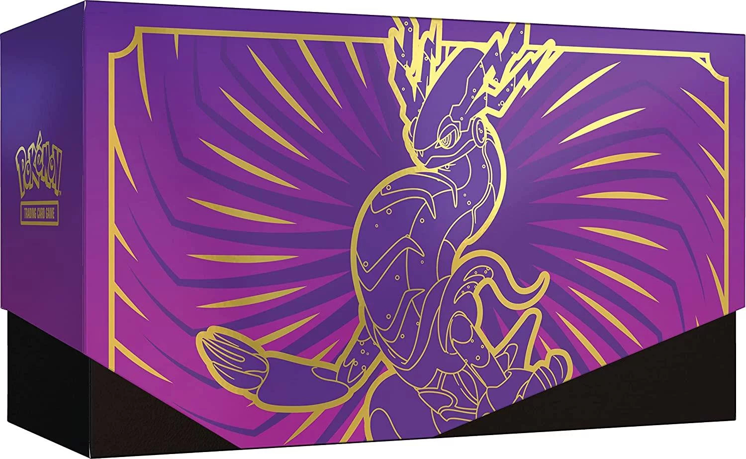 Purple Elite Trainer Box with Booster Packs F540