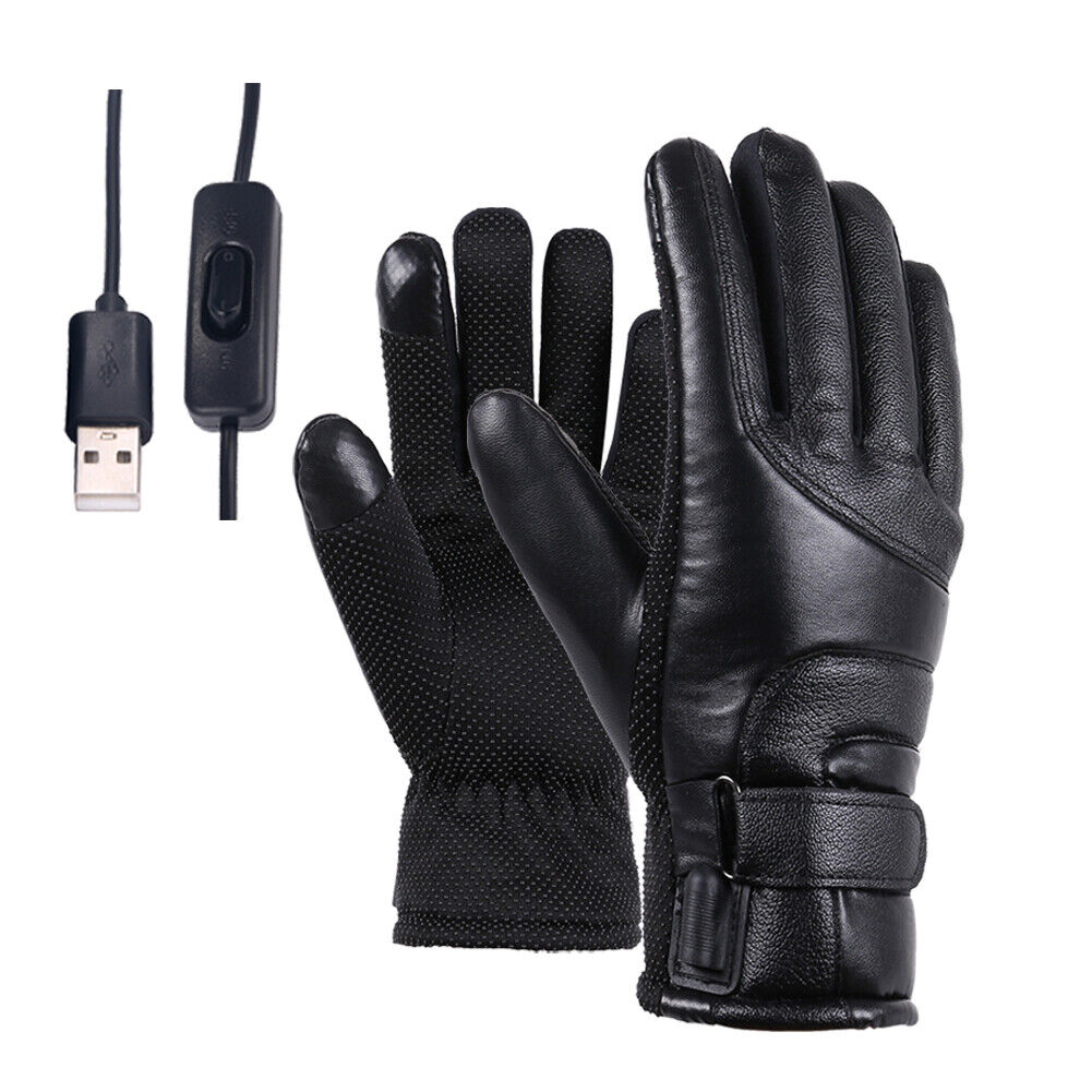 USB Powered Heated Waterproof Touchscreen Gloves L617