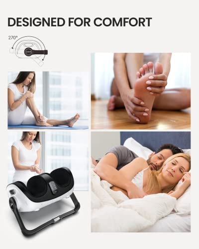 Foot Massager with Heat, Deep Kneading Rolling U138