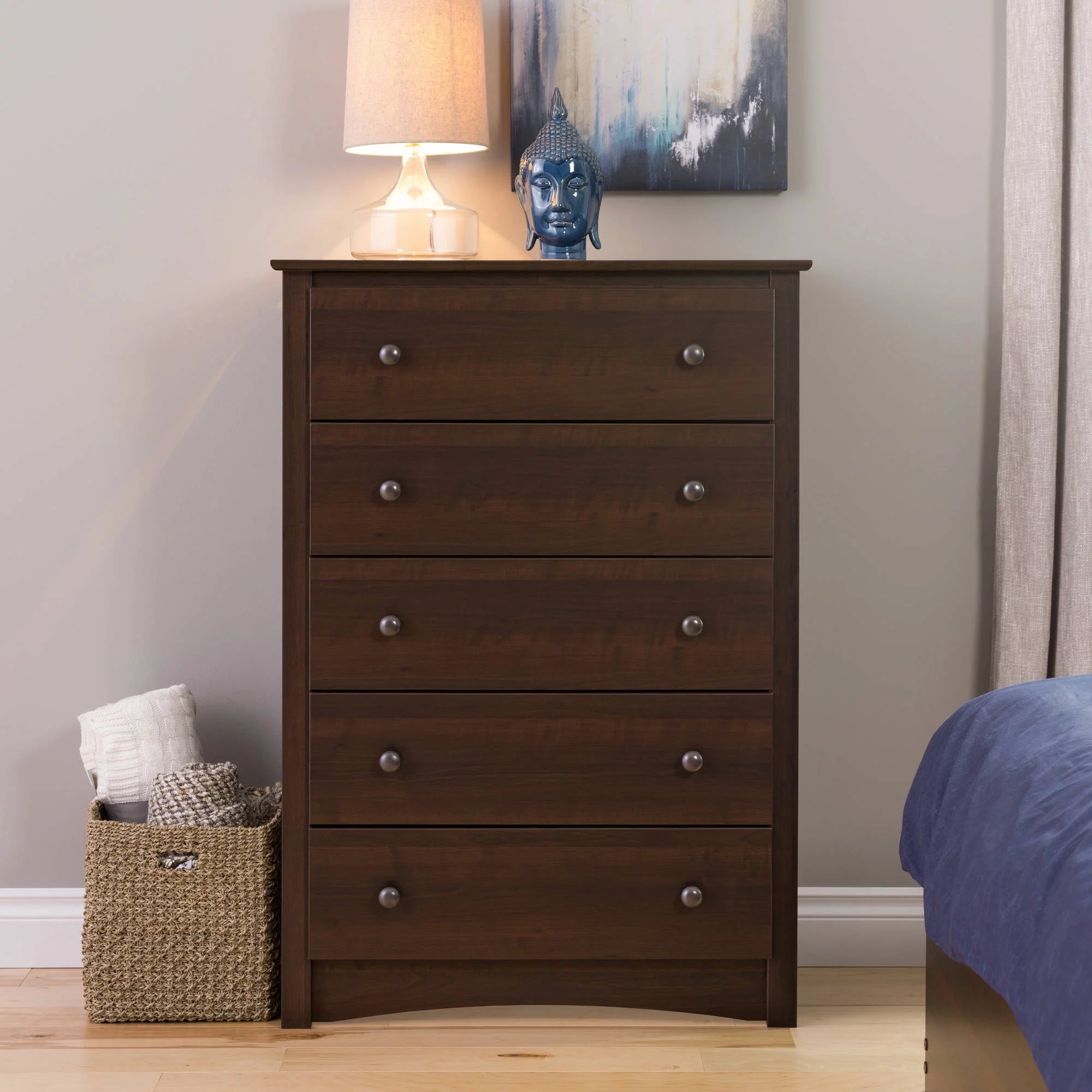 5-Drawer Chest, Espresso K480935
