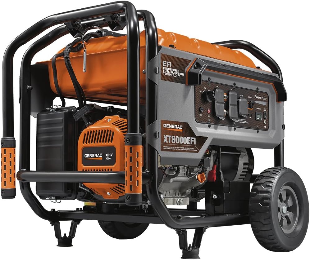 8000 Watt Electronic Fuel Injection Portable Generator N203