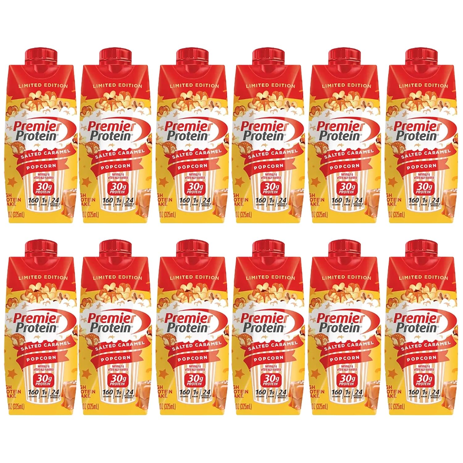 Salted Caramel Popcorn Protein Shake (11 fl. oz., 12 pk.) M50125