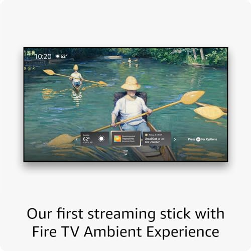 Fire TV Stick 4K Max streaming device supports Wi-Fi 6E V68356