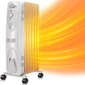 1500W Oil Filled Radiator Heater with 3 Heat Settings Y3430