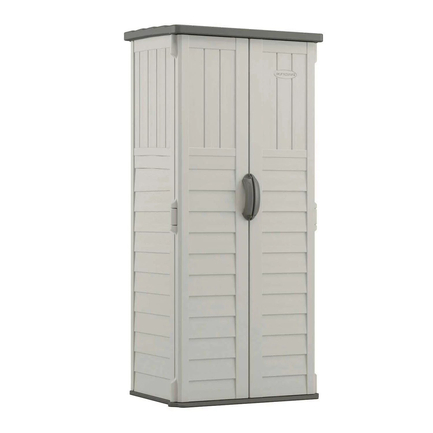 Resin Vertical Storage Shed, 22 Cubic feet D464212