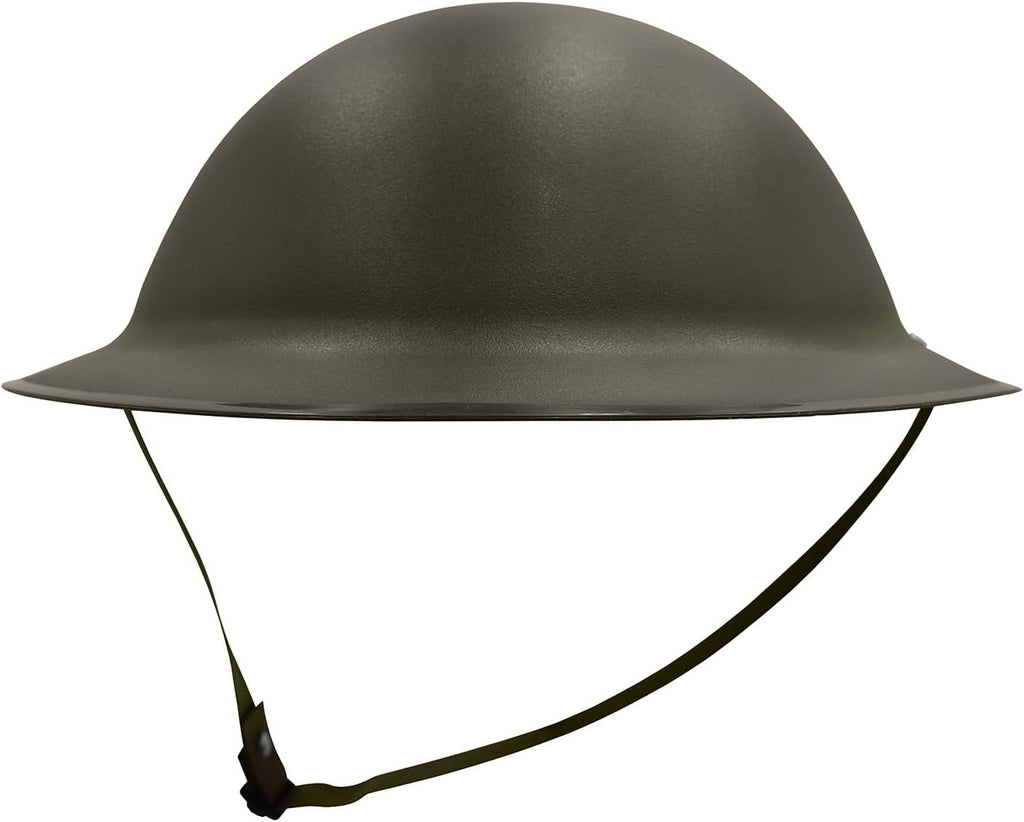 Olive Drab Green Lightweight Plastic British Army Helmet H926096