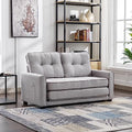 Blue Loveseat Sofa with Pull-Out Bed R5562