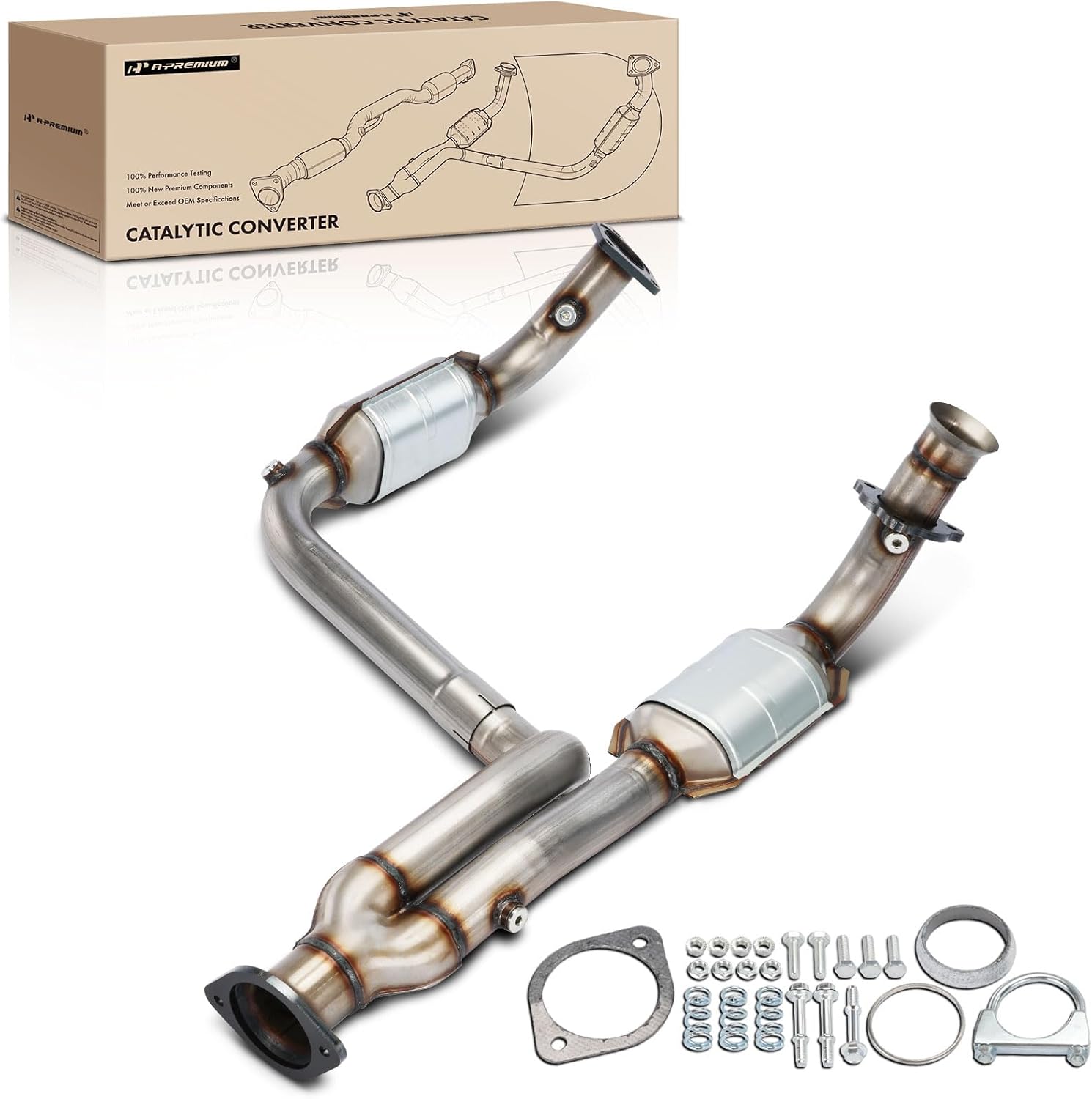Catalytic Converter Kit Direct-Fit 4.3L 4.8L 5.3L A1253