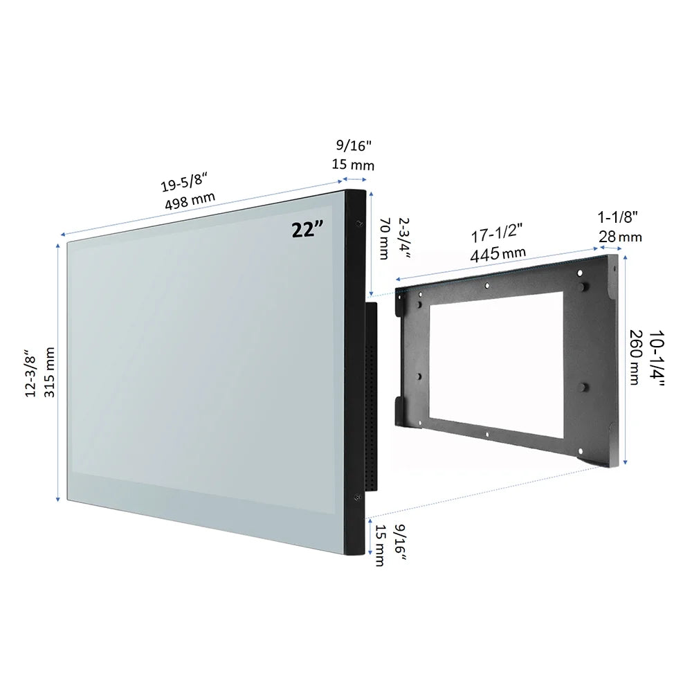 27 inches Waterproof Smart TV T847