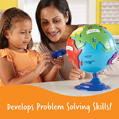 14 Pieces Puzzle Globe U6293