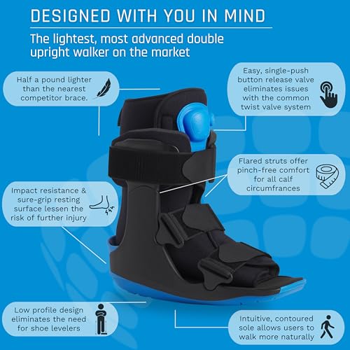 Short Large Pneumatic Walking Boot L555134