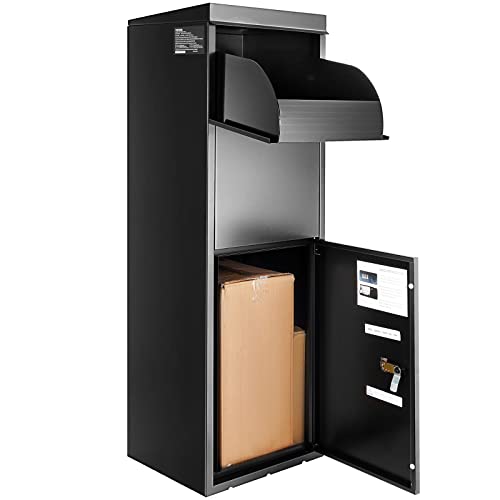 Galvanized Steel Package Delivery Box with Coded Lock L8584