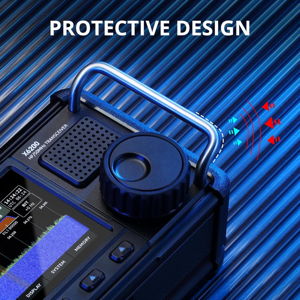 Portable HF Radio Transceiver with 4 LCD Screen H320
